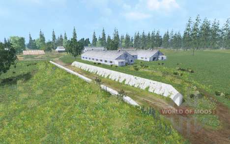 A Aldeia Kuray para Farming Simulator 2015
