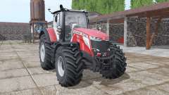 Massey Ferguson 8740 S More Realistic v1.1 para Farming Simulator 2017