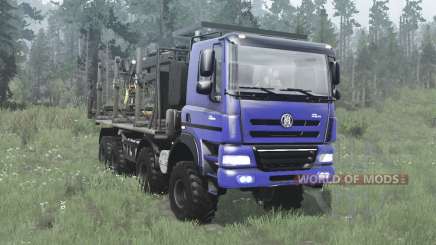 Tatra Phoenix T158 8x8 azul para MudRunner