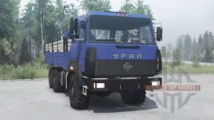 Ural 6x6 4320-3111-78 v2.0 para MudRunner