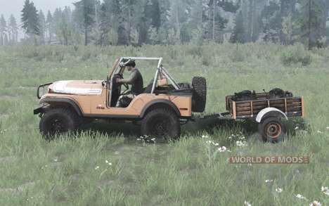 Jeep CJ-5 para Spintires MudRunner