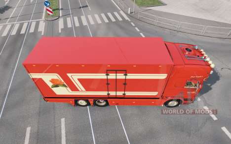 Scania R620 Fleurs para Euro Truck Simulator 2