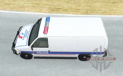 Gavril H-Series Police Nationale para BeamNG Drive