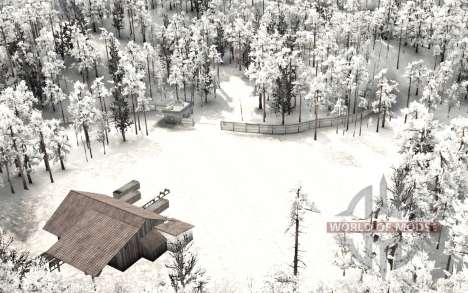 Frogs Snow Mountain para Spintires MudRunner