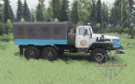Ural 4320-10 ME para Spin Tires