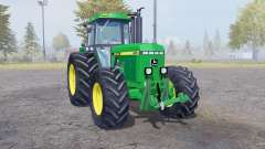John Deere 4455 twin wheels para Farming Simulator 2013