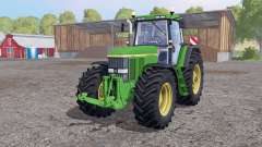 John Deere 7810 twin wheels para Farming Simulator 2015