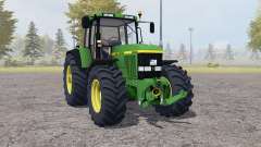 John Deere 7810 dark lime green para Farming Simulator 2013