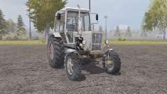 MTZ Bielorrússia 82.1 cinza claro, laranja para Farming Simulator 2013
