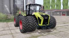 CLAAS Xerion 4500 twin wheels para Farming Simulator 2017