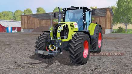 CLAAS Arion 650 rodas duplas para Farming Simulator 2015