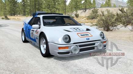 Ford RS200 Evolution Group B rally car 1986 para BeamNG Drive