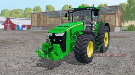 John Deere 8370R interactive control para Farming Simulator 2015