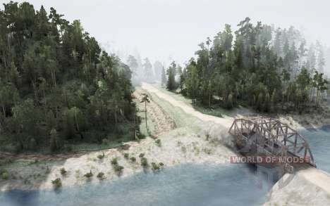 Clearwater River para Spintires MudRunner