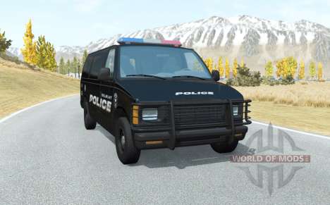 Gavril H-Series Belmont Police para BeamNG Drive