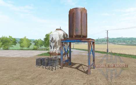 Refill Station with Fertilizer and Seeds para Farming Simulator 2017