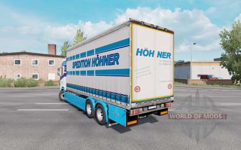 Scania S Tandem Spedition Hohner para Euro Truck Simulator 2