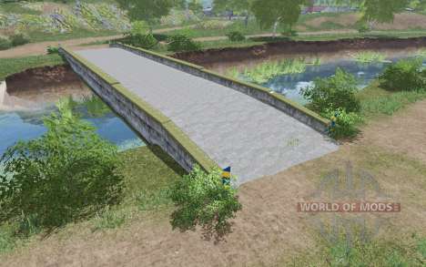 Ponte de concreto para Farming Simulator 2017