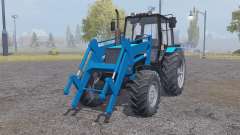 MTZ-1221 Bielorrússia trator com um carregador de para Farming Simulator 2013