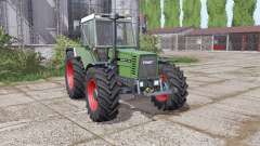 Fendt Favorit 611 LSA Turbomatic E dual rear para Farming Simulator 2017