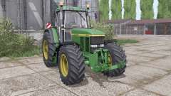 John Deere 7800 dual rear para Farming Simulator 2017
