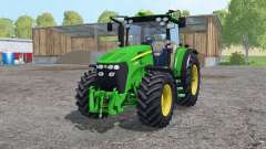 John Deere 7730 twin wheels para Farming Simulator 2015