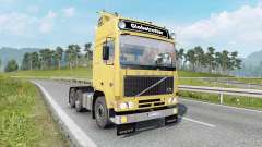 Volvo F12 soft yellow para Euro Truck Simulator 2