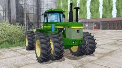 John Deere 8640 twin wheels para Farming Simulator 2017