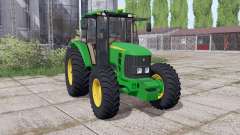 John Deere 6110J dual rear para Farming Simulator 2017