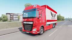 DAF XF Espaço da Cabine em Tandem para Euro Truck Simulator 2