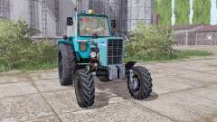 MTZ 82 Bielorrússia trator de pneus rodas duplas para Farming Simulator 2017