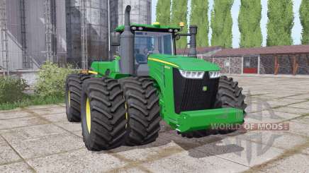 John Deere 9520R twin wheels para Farming Simulator 2017