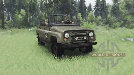 UAZ 469 S. T. A. L. K. E. R. para Spin Tires