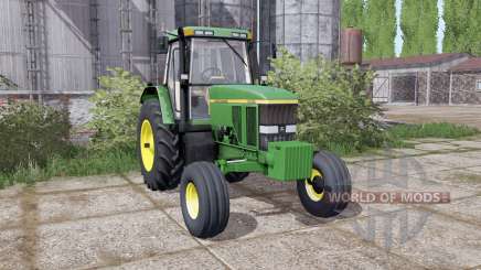 A John Deere 7800 traseira dupla para Farming Simulator 2017