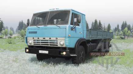 KamAZ 53212 azul para Spin Tires