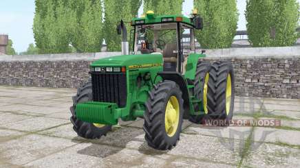 John Deere 8400 wheels selection para Farming Simulator 2017