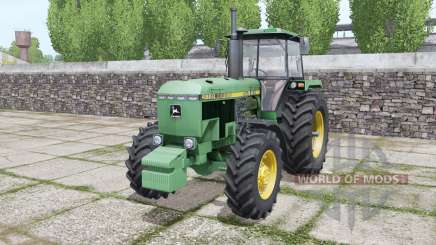 John Deere 4650 1988 twin wheels para Farming Simulator 2017