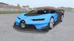 Bugatti Chiron Vision Gran Turismo 2015 para Farming Simulator 2017