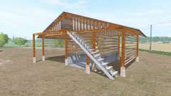 Wooden shed para Farming Simulator 2017