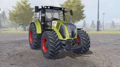 Claas Axion 850 dark moderate yellow para Farming Simulator 2013