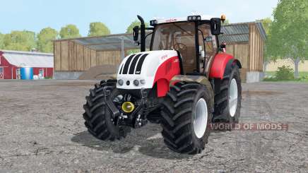 Steyr 6230 CVT starkes rot para Farming Simulator 2015