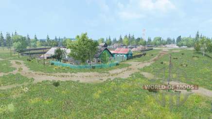 A aldeia Kuray v3.0 para Farming Simulator 2015