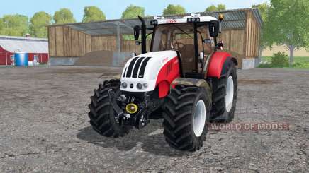 Steyr 6230 CVT strong red para Farming Simulator 2015