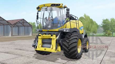 New Holland FR850 double front wheels para Farming Simulator 2017