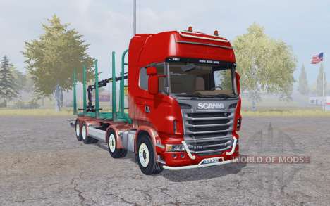 Scania R730 8x8 Timber Truck para Farming Simulator 2013