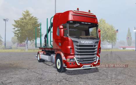 Scania R730 4x4 Timber Truck para Farming Simulator 2013