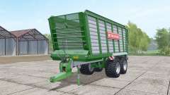 Bergmann HTW 40 dark lime green para Farming Simulator 2017