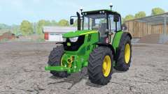John Deere 6115M front loader para Farming Simulator 2015