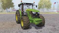John Deere 6170R front loader para Farming Simulator 2013