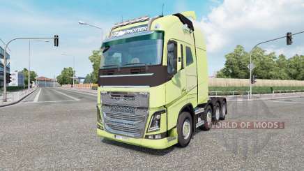 Volvo FH16 750 8x4 Globetrotter XL 2014 para Euro Truck Simulator 2